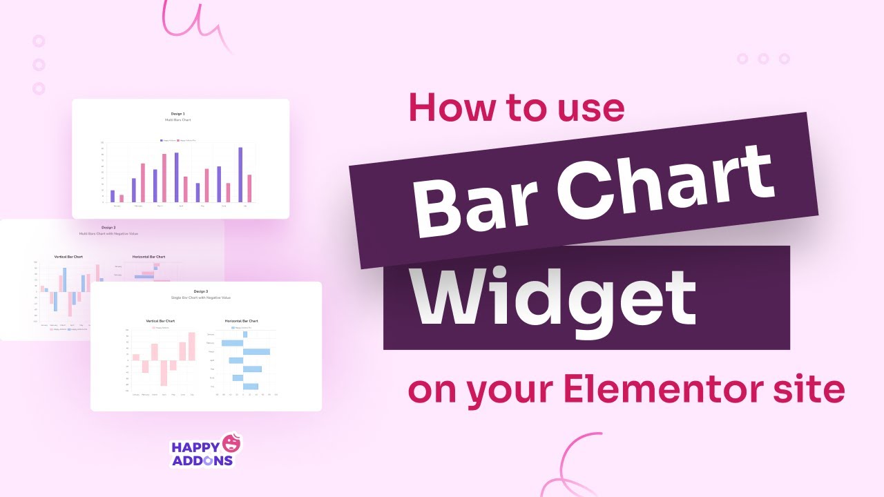 How to use Bar Chart widget of Happy Addons