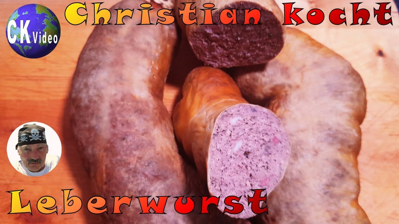 🍴Christian kocht🍴 Vlog #154 🥔Grobe geräucherte 🥩Bauernleberwurst🥩 mit 🧅Zwiebeln🧅