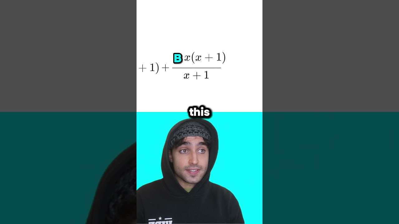 Integration with partial fractions (AI lesson)