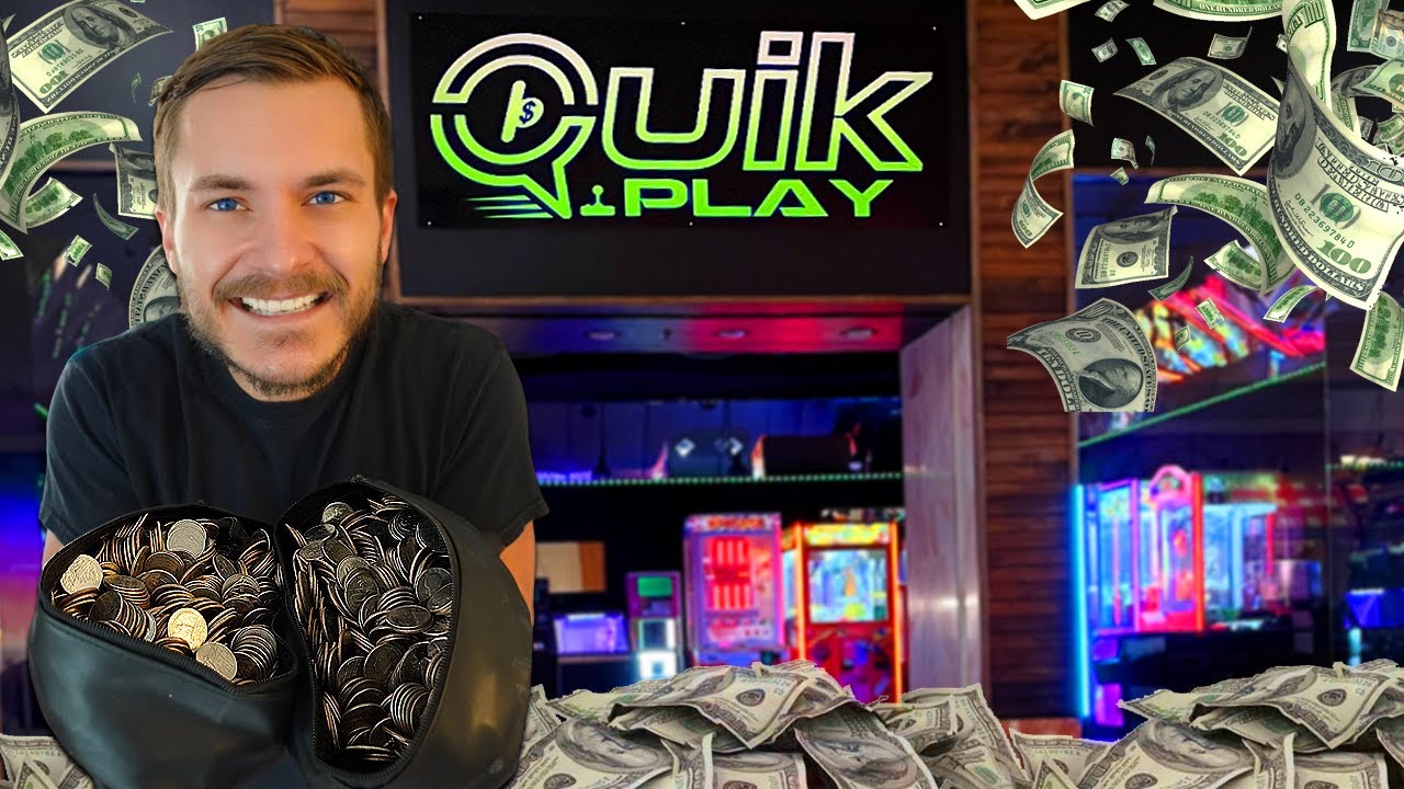 Collecting OVER $1000 From Our ARCADE!
