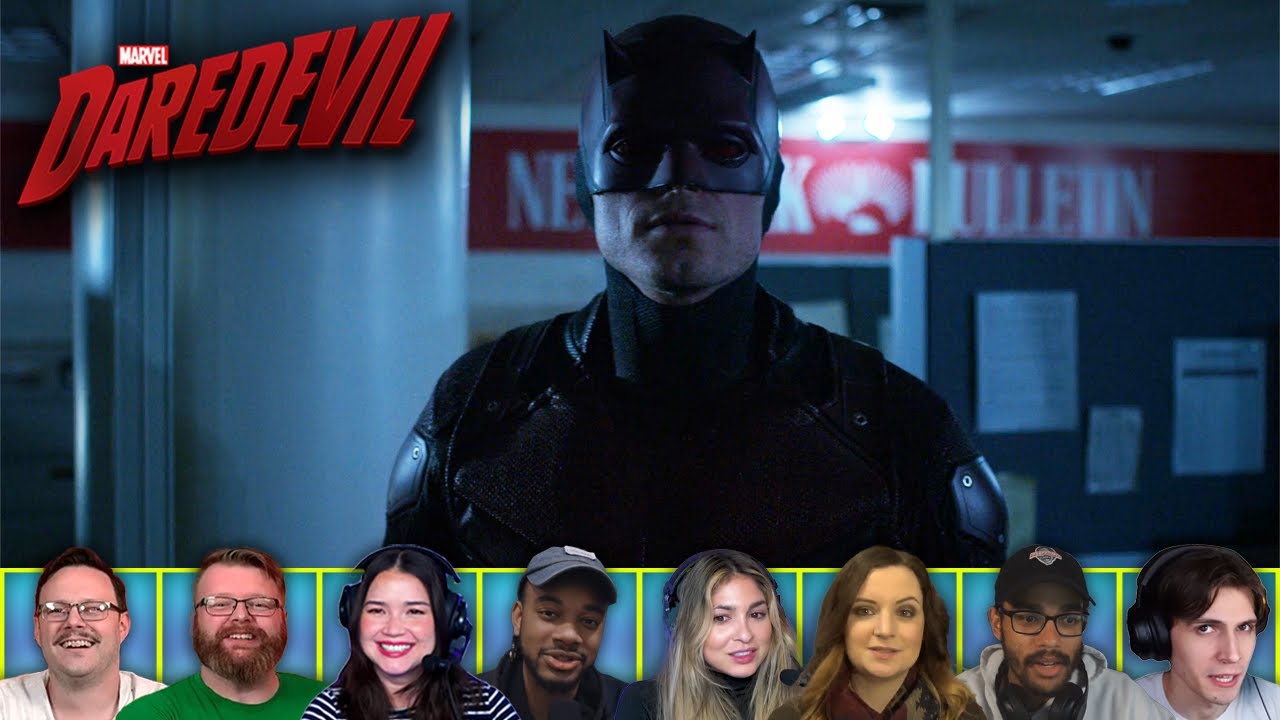 Reactors Reactions to DAREDEVIL FIGHTS BULLSEYE | Daredevil 3x6 'The Devil You Know'