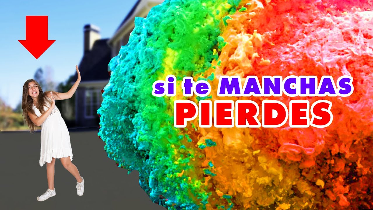 Si te MANCHAS PIERDES - Reto del ELEPHANT TOOTHPASTE