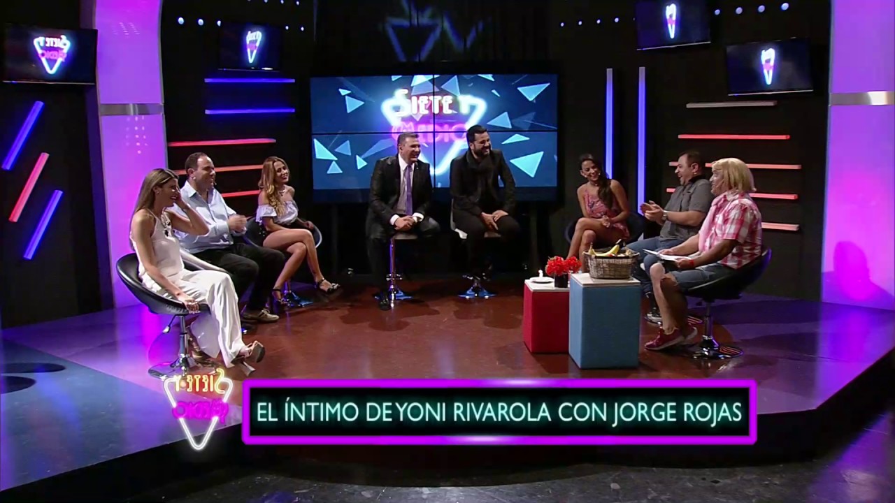 ÍNTIMO DE YONI RIVAROLA CON JORGE ROJAS - SIETE Y MEDIO
