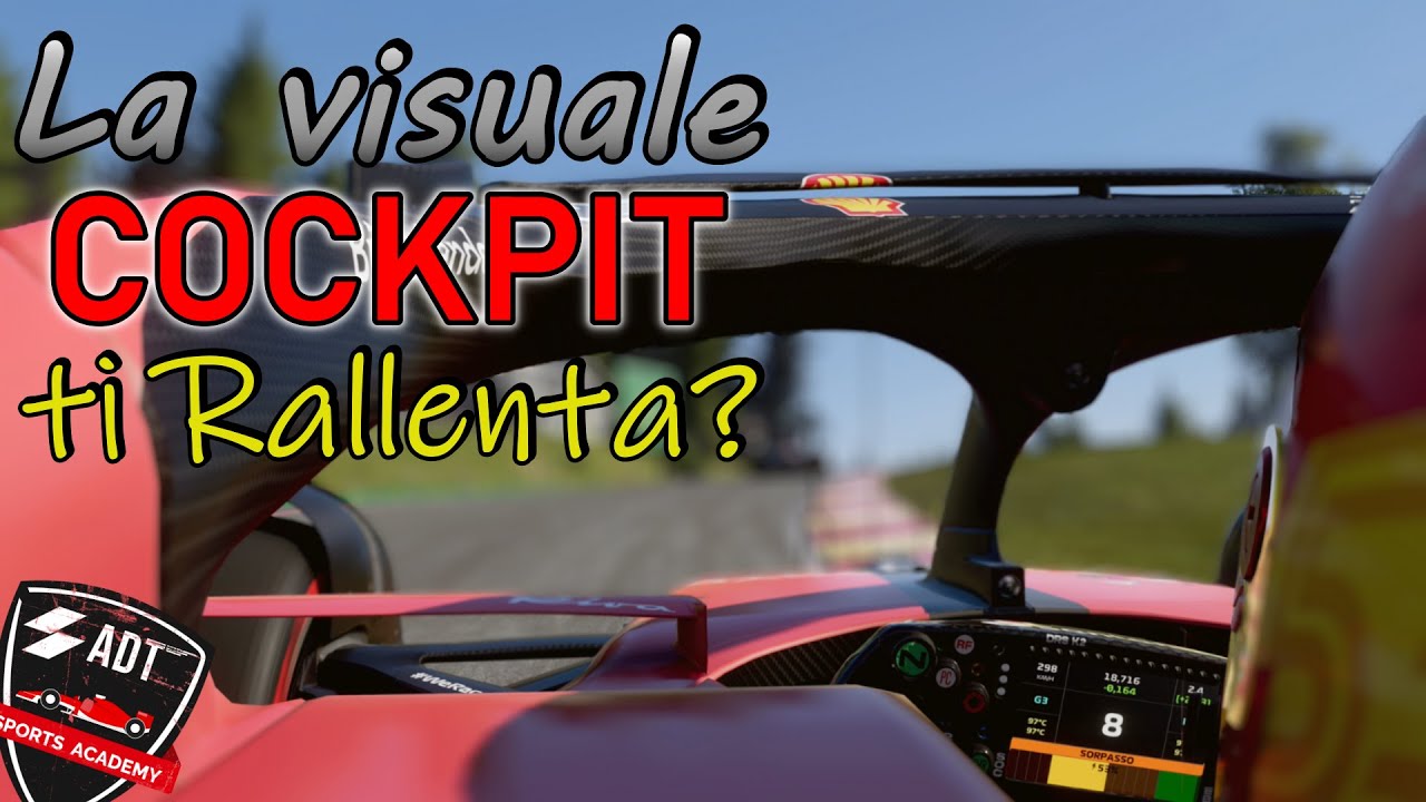 F1 23: La VISUALE COCKPIT TI RALLENTA DAVVERO?