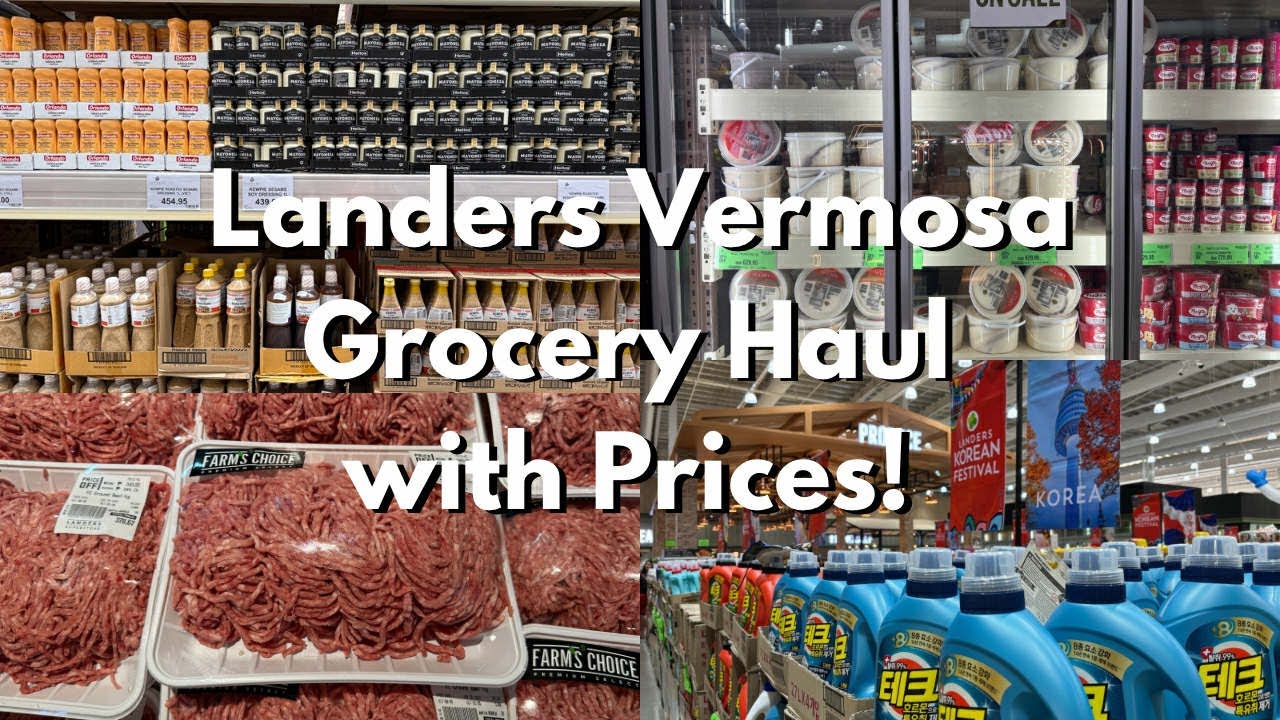 Grocery Haul Vlog #12 at Landers Vermosa PH | Massive Haul + Prices