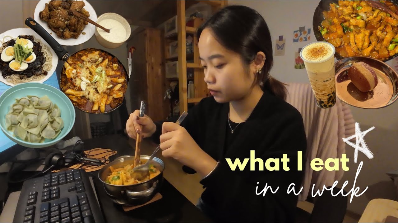 1 tuần (nấu) ăn gì của du học sinh phá bếp 👩🏻‍🍳🍳🔥