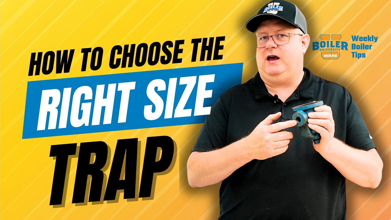 A Guide to Sizing Traps for Optimal Performance  - Weekly Boiler Tip