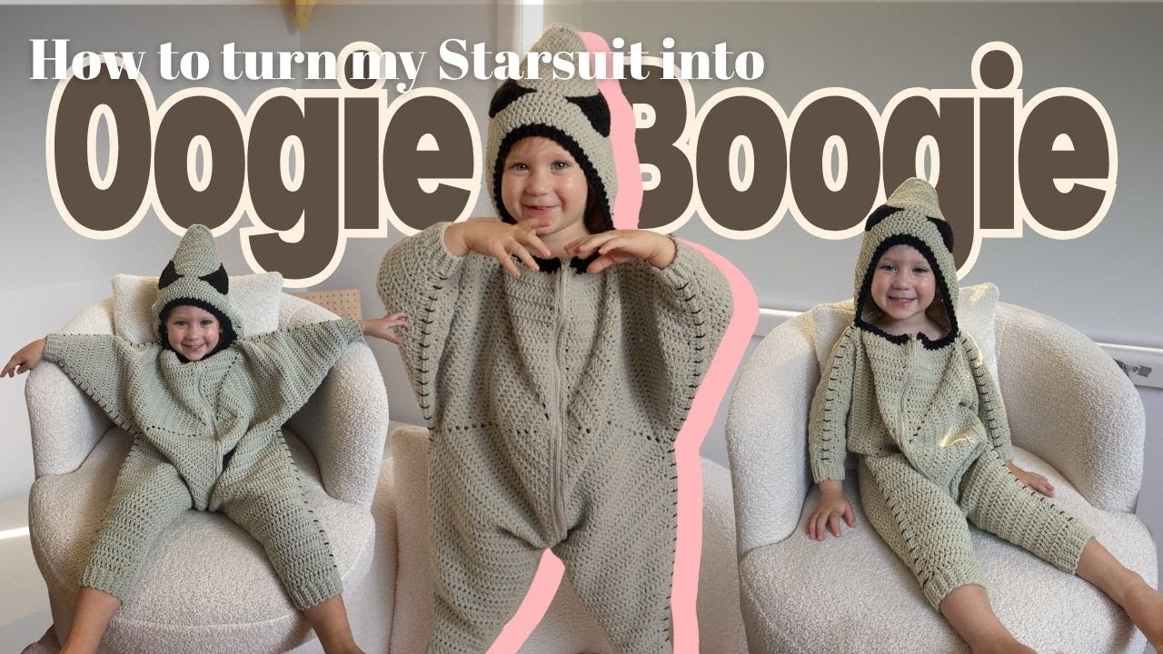 How to turn my Starsuit into Oogie Boogie - Halloween crochet ideas