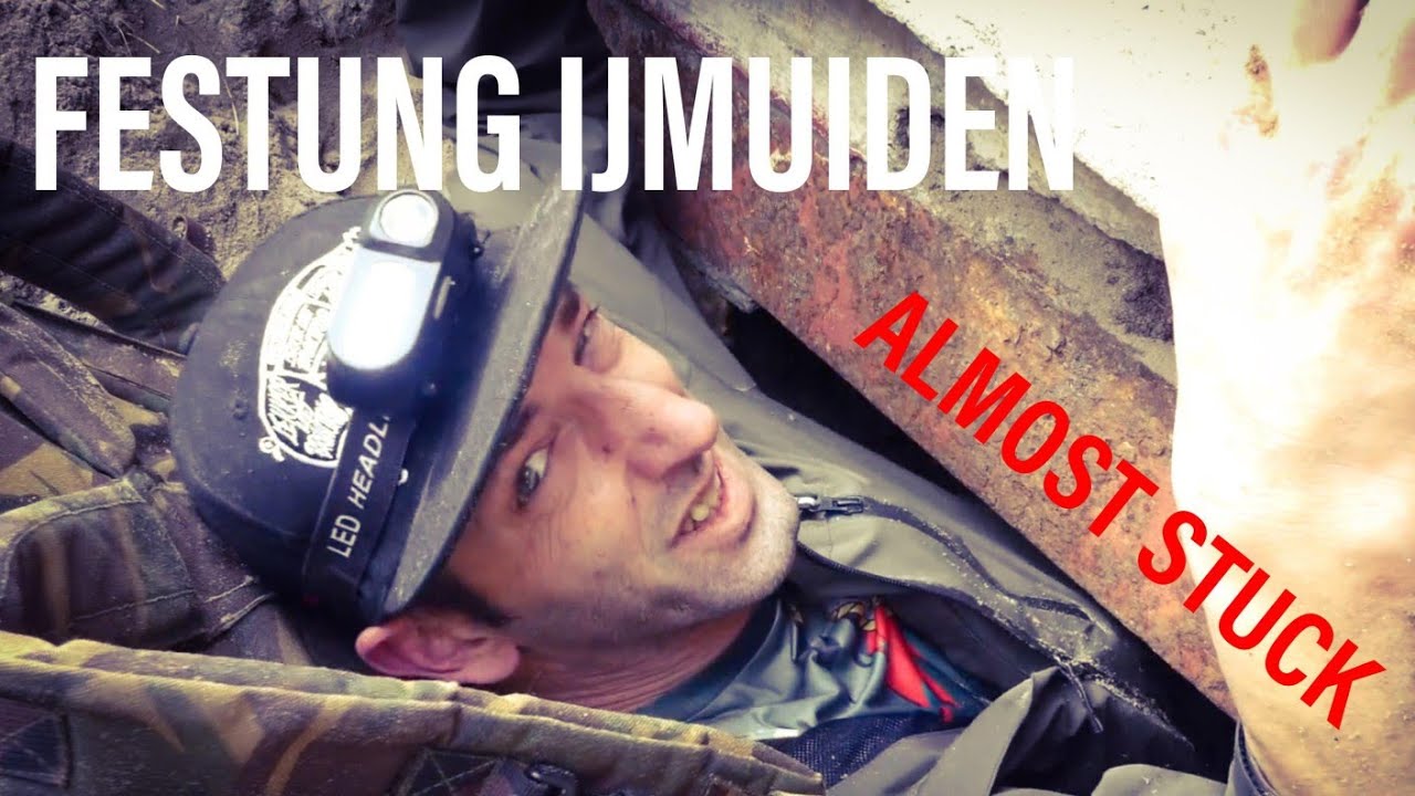 ALMOST STUCK | FESTUNG IJMUIDEN | WW2 Atlantik Wall | Hardcore Bunker Hunting