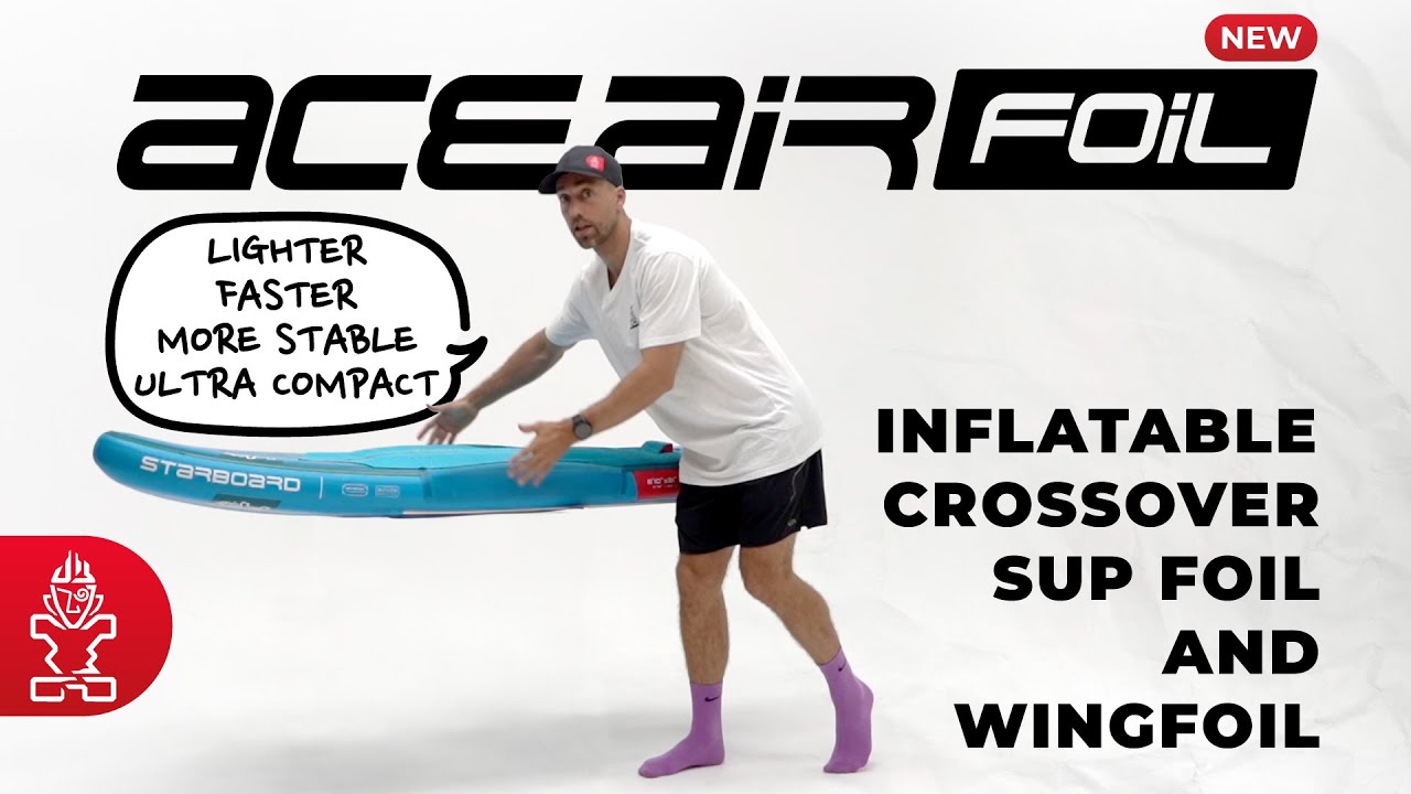 New Ace Air Foil | The Most Compact Inflatable Board for SUP & Wing Foiling