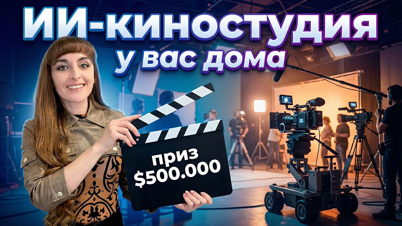 Туториал ❗ «CINEMA STUDIO 2.0» и шанс выиграть $500.000💵 на платформе «Higgsfield