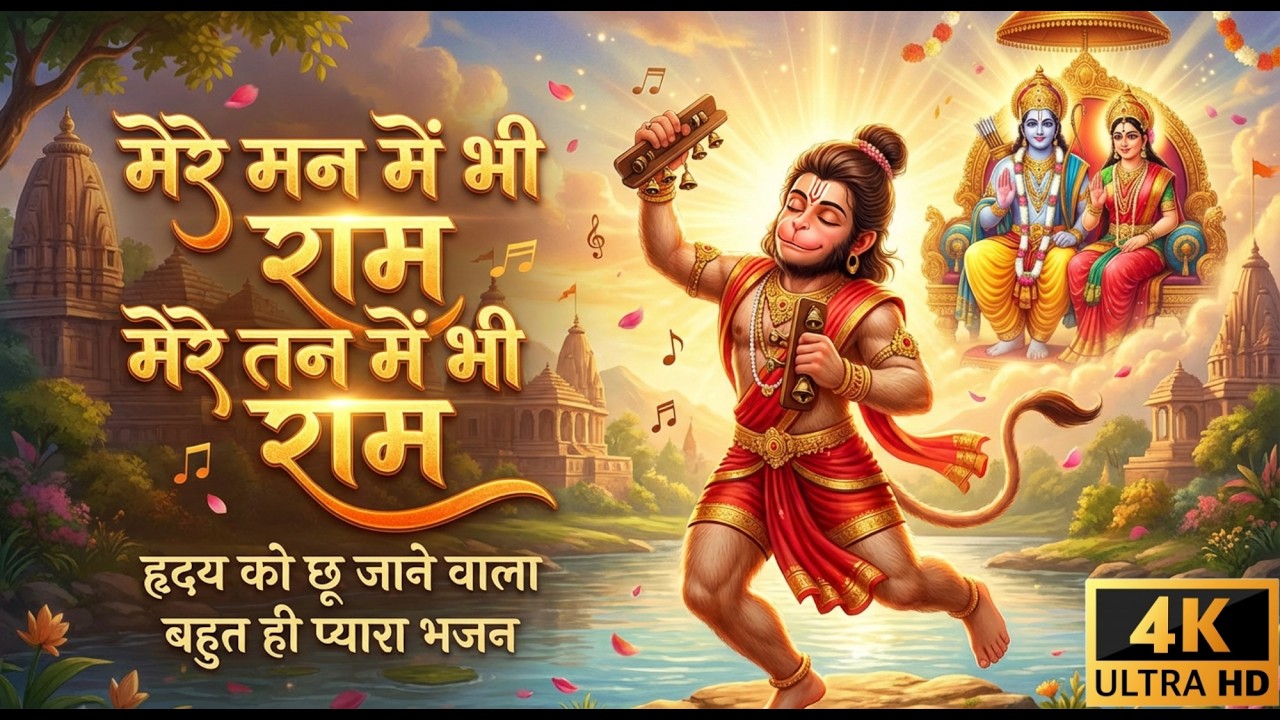 मेरे मन में भी राम 🙏 |  🚩 राम नाम ने मेरी जिंदगी बदल दी 🙏 | New Ram Bhajan 2026