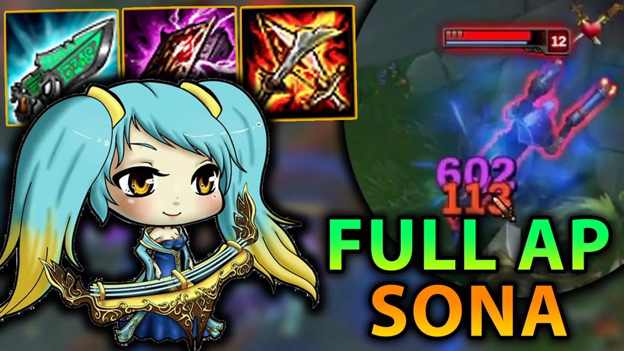 WHAT IS THIS DAMAGE?!? THE CLASSIC FULL AP SONA MID IS STILL CRAZY! - League of Legends
