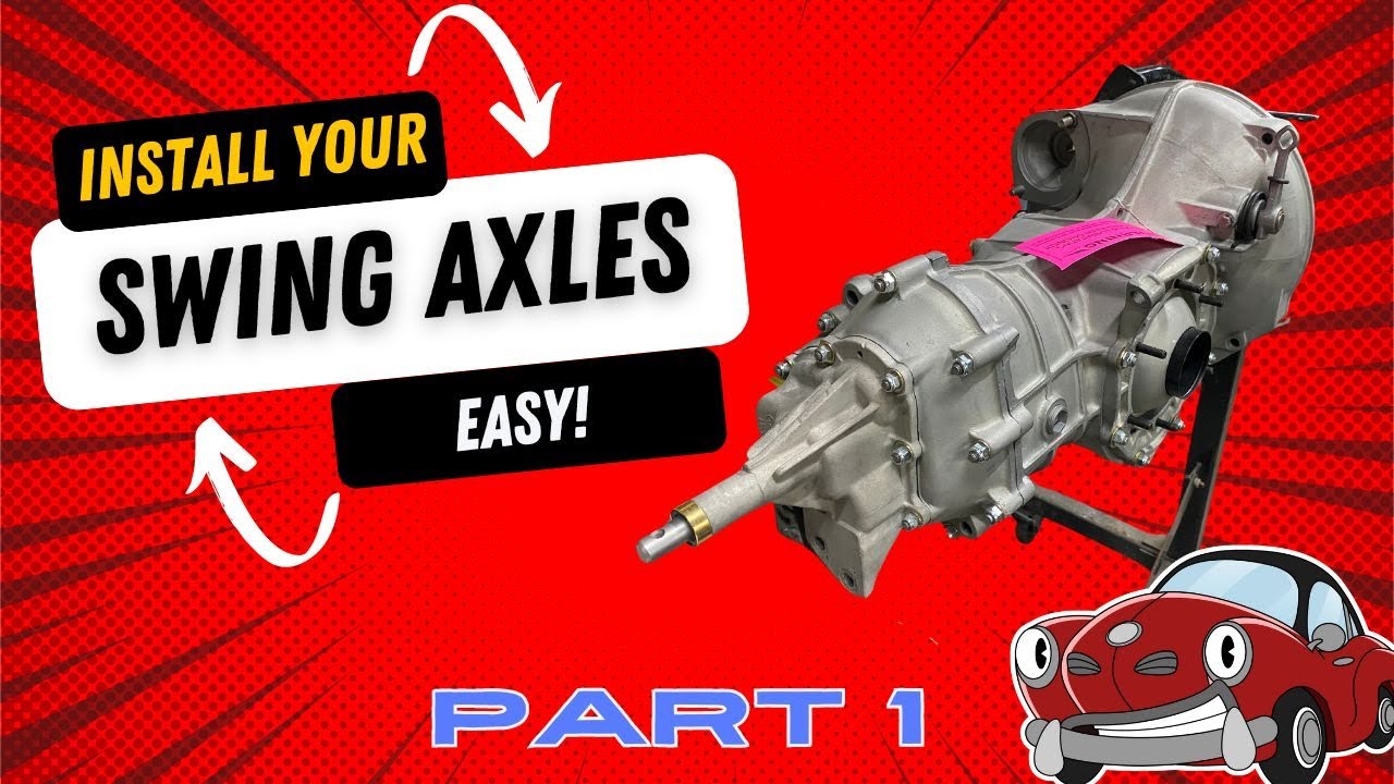 VW Transaxle Part 1: Installing Swing Axles @PetesGhias