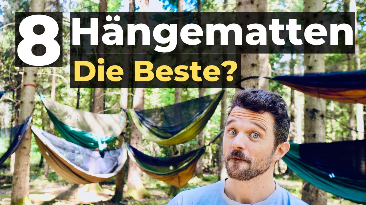 Hängematten TEST - Die BESTEN (inkl. Moskitonetz)