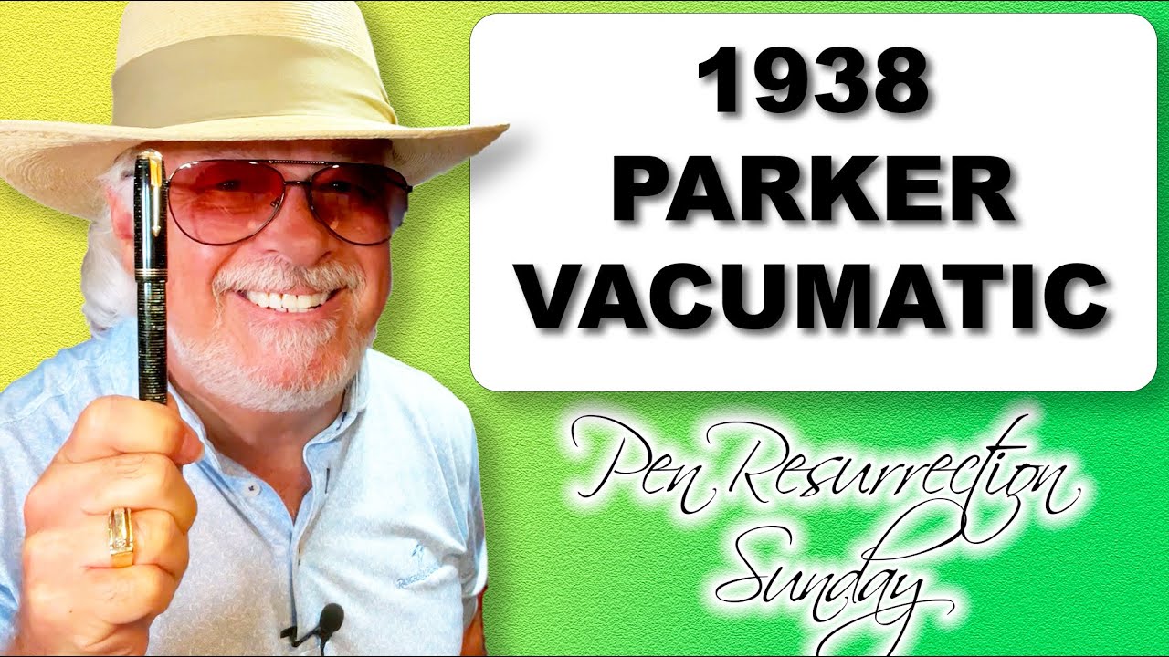 Pen Resurrection Sunday, выпуск 31, 1938, Parker Vacumatic Lockdown, Emerald Pearl