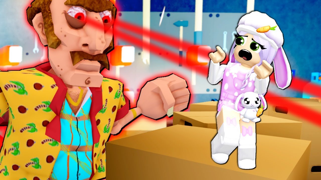 СБЕГ ЗЛОГО ОТЧИМА Обби! (Roblox)