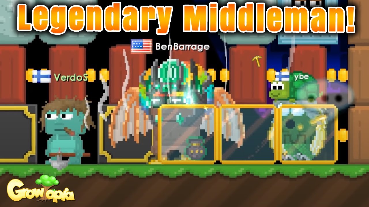 Legendary Middleman! | Growtopia