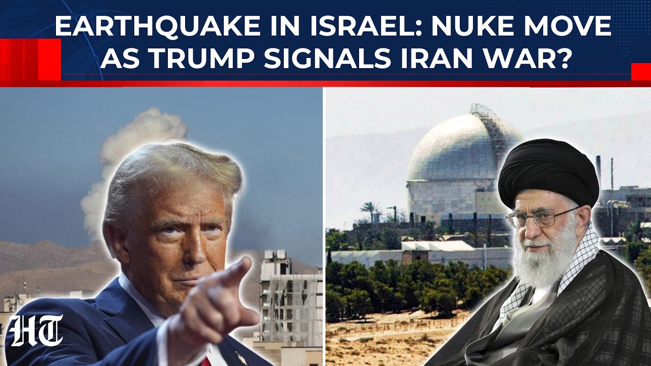 Earthquake Rocks Israel's Dimona, Sparks Nuke Rumours As Trump Signals War With Iran's Khamenei