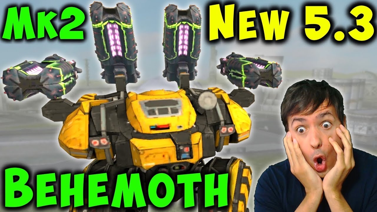 Новое обновление 5.3: Робот BEHEMOTH GLORY Mk2 Freakshow, геймплей, WR