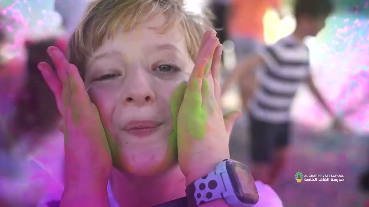 Holi Celebation at Al Ghaf Private School | Best All Inclusive British School in Jebel Ali Village