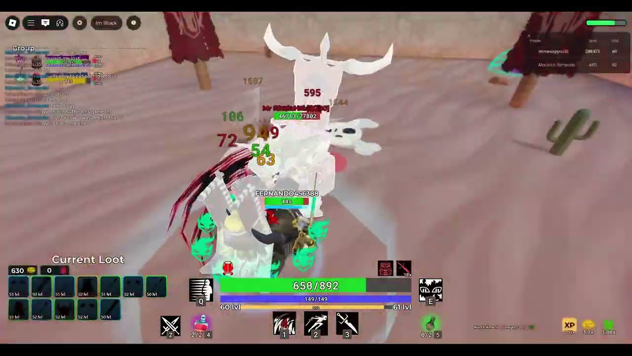 Dungeon leveling finding a gold pot ! part 1