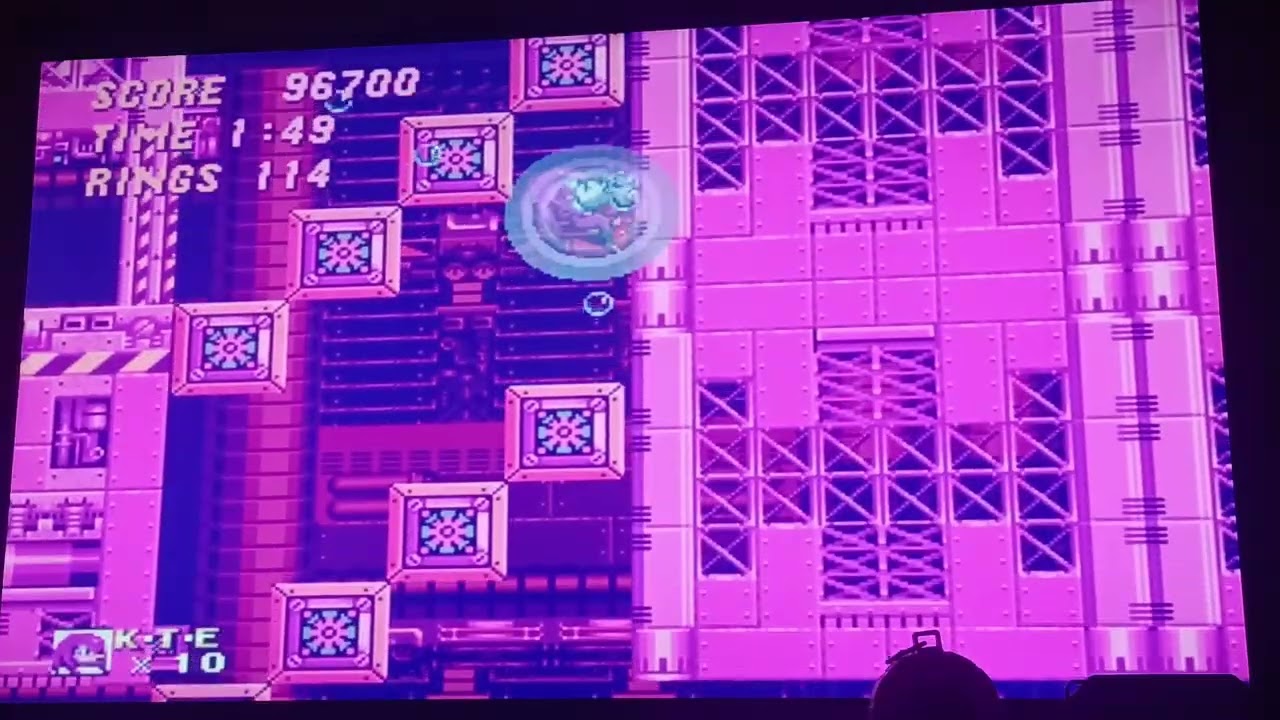 Let's play KNUCKLES IN SONIC THE HEDGEHOG 2 PT 2 Chemical plant & Aquatic Ruin