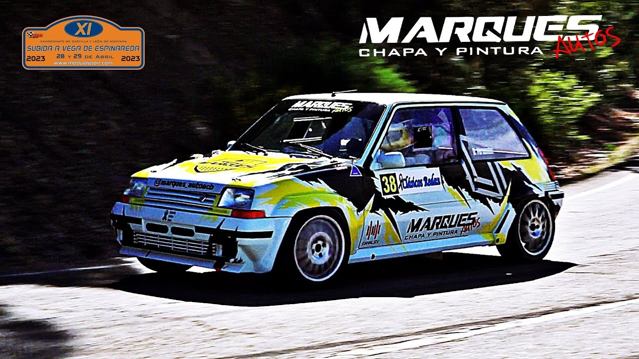Dani Fernández | Renault 5 GT Turbo | Subida a Vega de Espinareda 2023 | MARQUÉS AUTOS