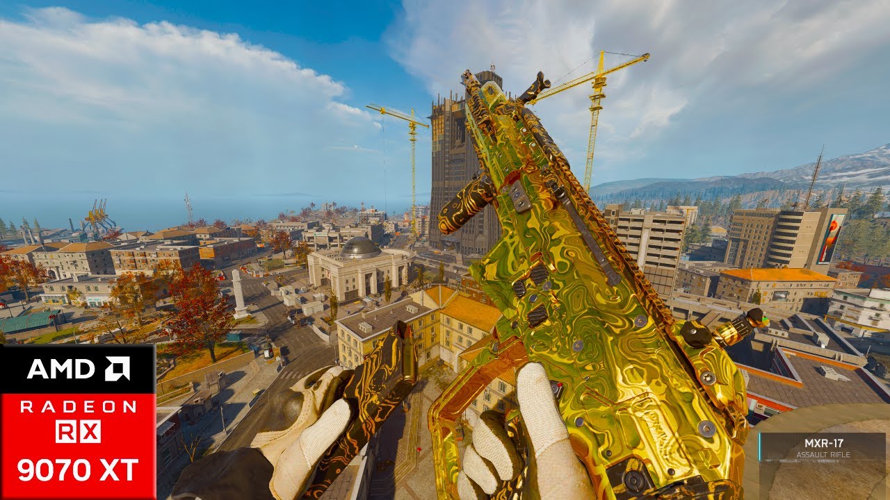 WARZONE: BO7 Verdansk - RX 9070XT FSR4 Native 1080P