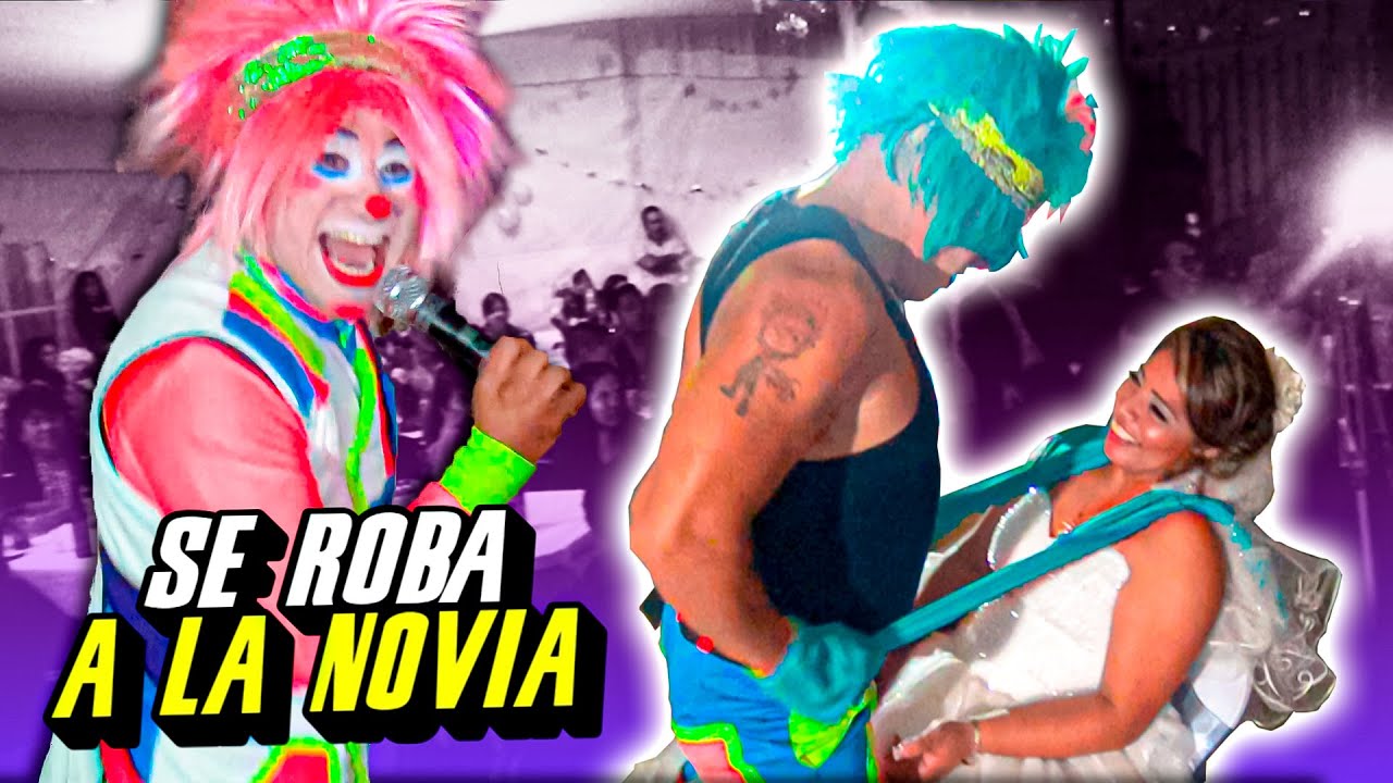 KIWI SE ROBA A LA NOVIA ‼️😮LOS PAYASOS MAS VIRALES KIWI Y STIFF CDMX