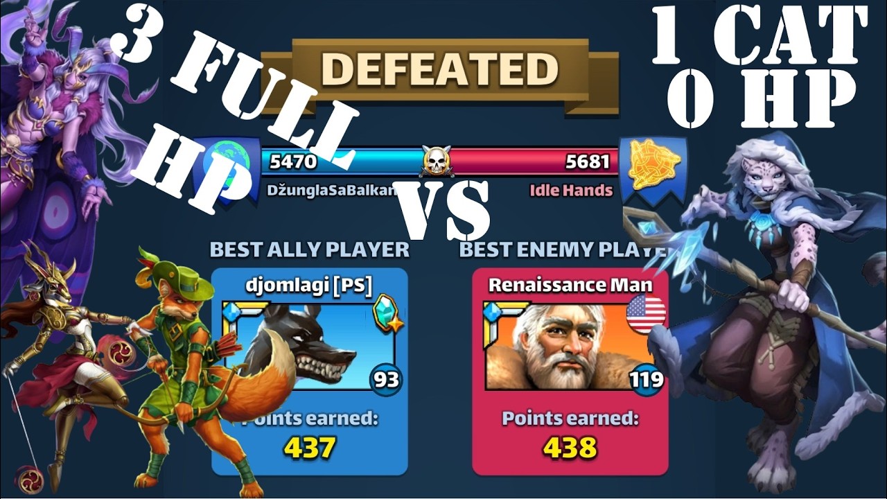 These Cats Never Die! | Empires and Puzzles Alliance War #471