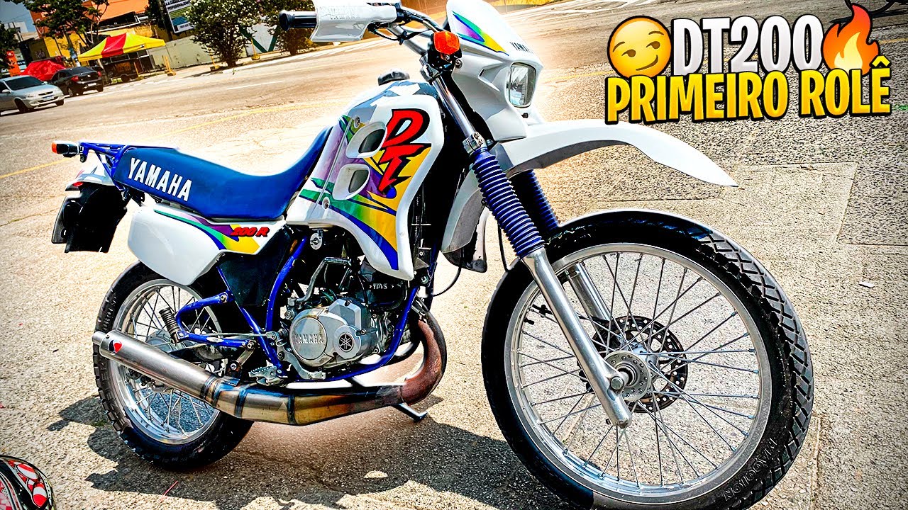 PRIMEIRA VEZ DE ROLÊ NUMA DT 200