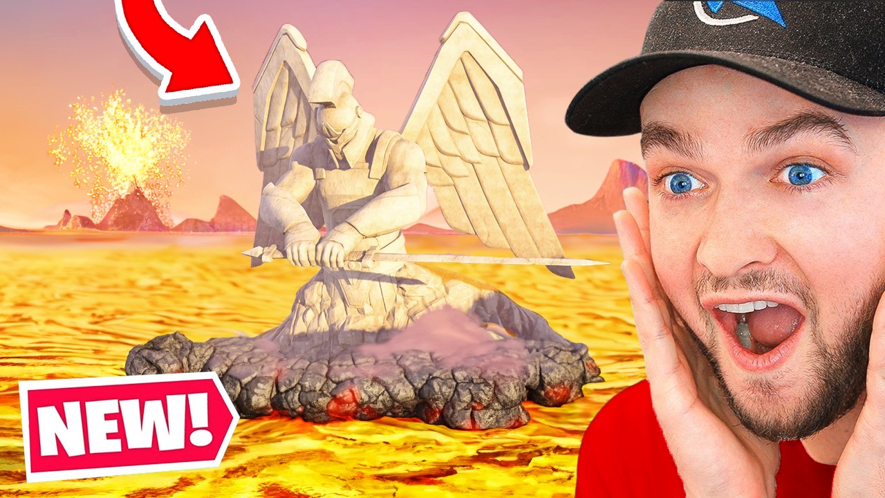 *NEW* Floor Is Lava LTM in Fortnite! (Midas Gold Lava)