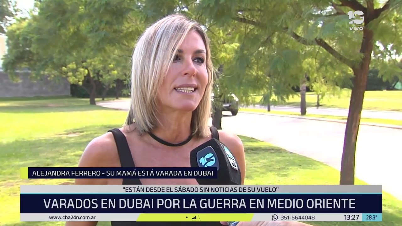 Alejandra Ferrero, preocupada por los argentinos varados en Dubai