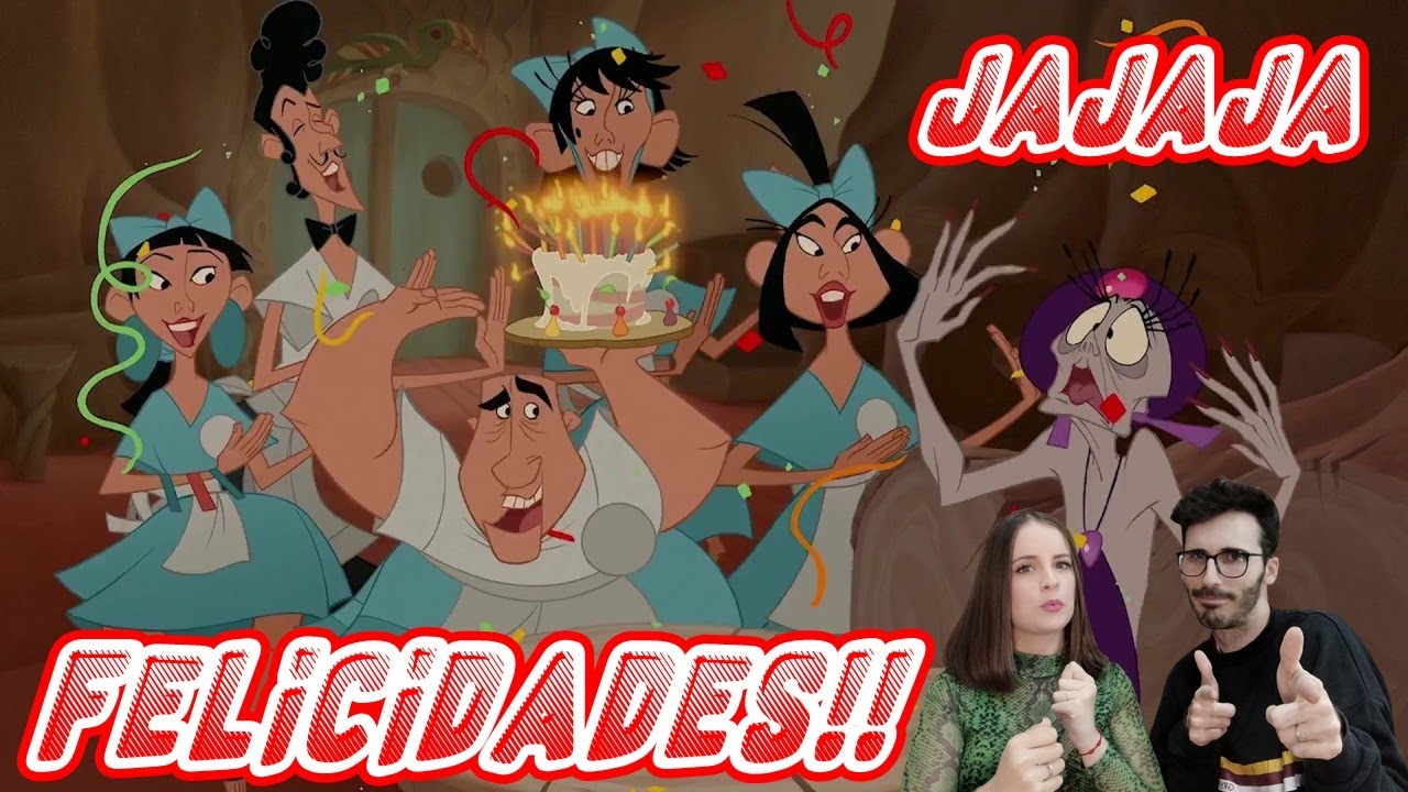 ESPAÑOLES REACCIONAN A DOBLAJE LATINO VS ESPAÑOL DE EL EMPERADOR Y SUS LOCURAS 