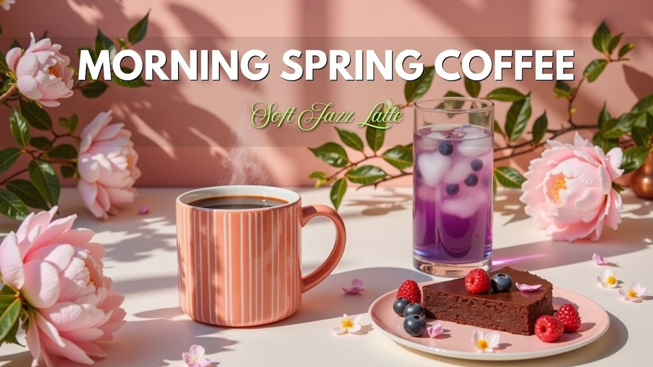 Morning Spring Coffee Bossa Nova Jazz ☀️ Январские звуки кафе для снятия стресса и работы