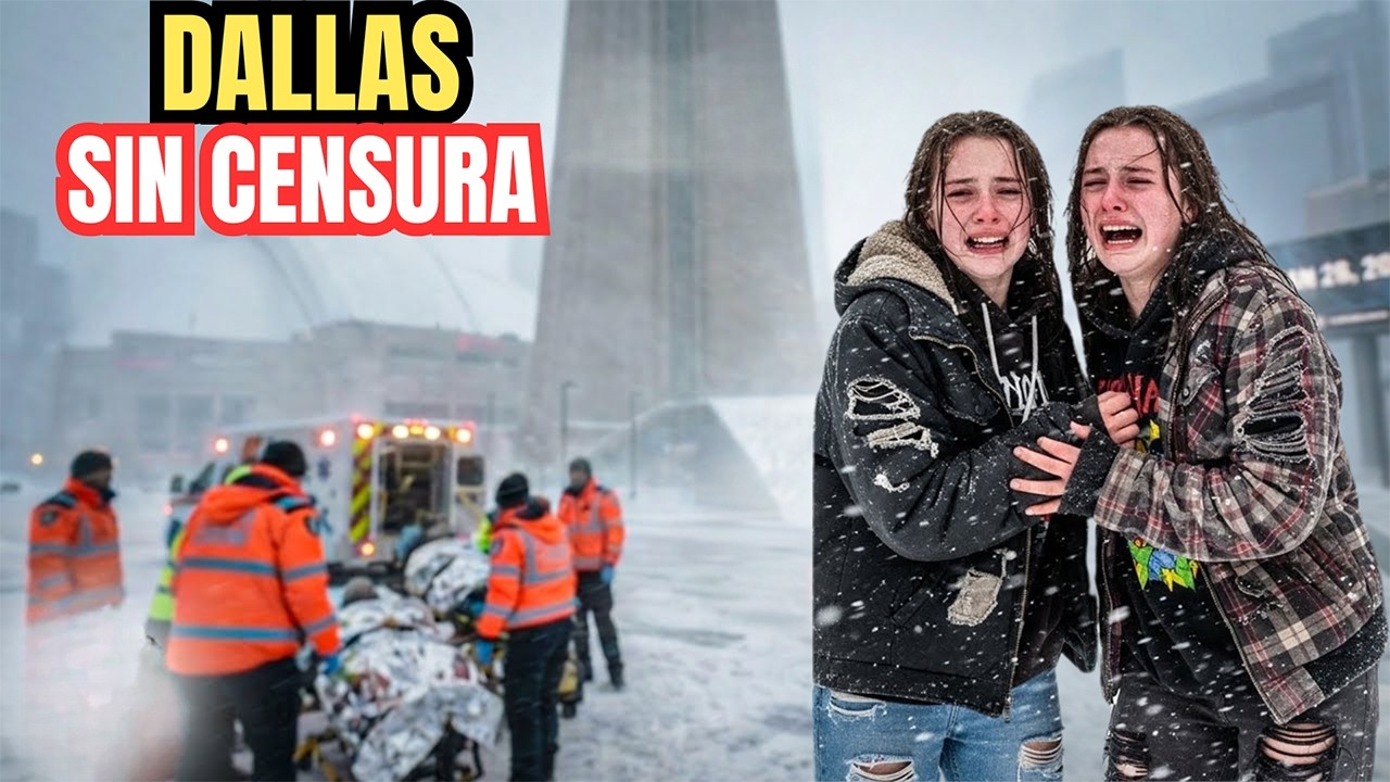 1,200 SIN HOGAR Atrapados En TORMENTA POLAR — La Crisis Que Dallas Oculta | Documental