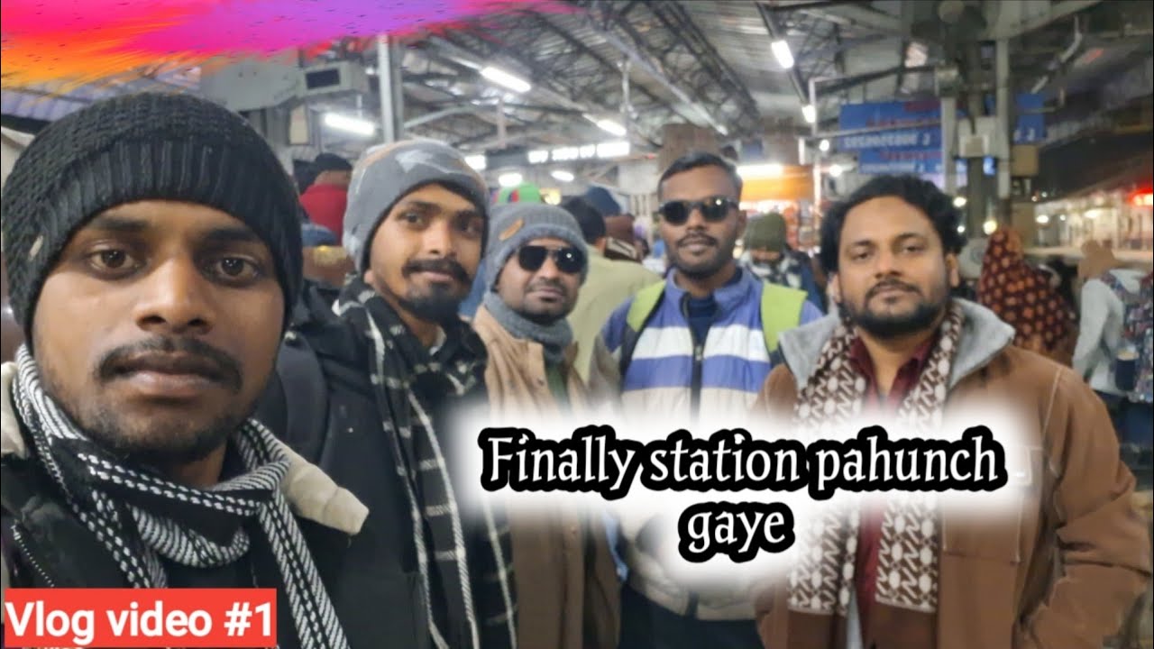  Station me masti ||My Vlog Video 😃 #college #collegetrip #vlog #travelvlog 