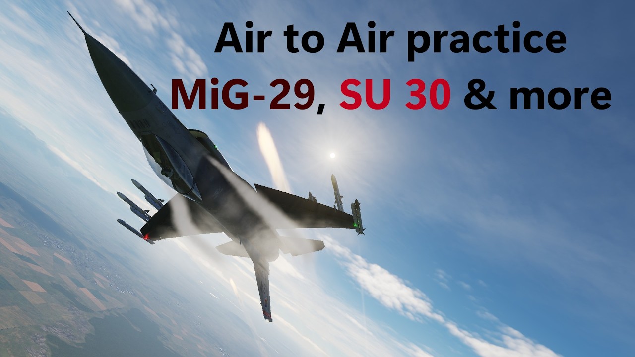 Air to Air is very unforgiving. / DCS