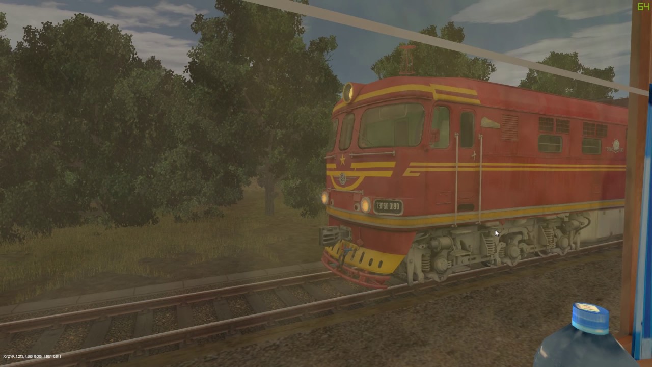 Trainz  A New Era-Поездка пассажиром