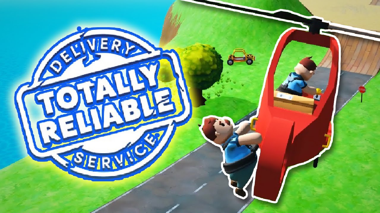 Peguei um HELIC&Oacute;PTERO para fazer entregas no Totally Reliable Delivery Service! |Gameplay PT-BR TRDS