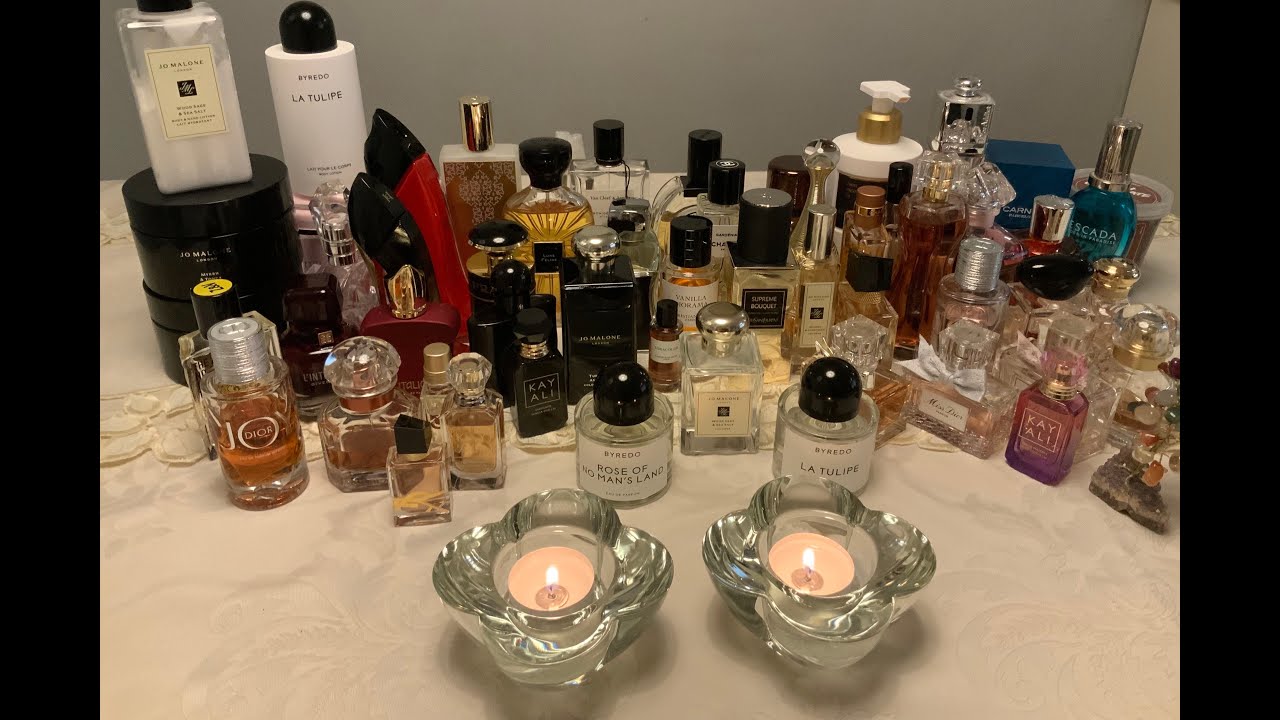 My perfume collection 2025