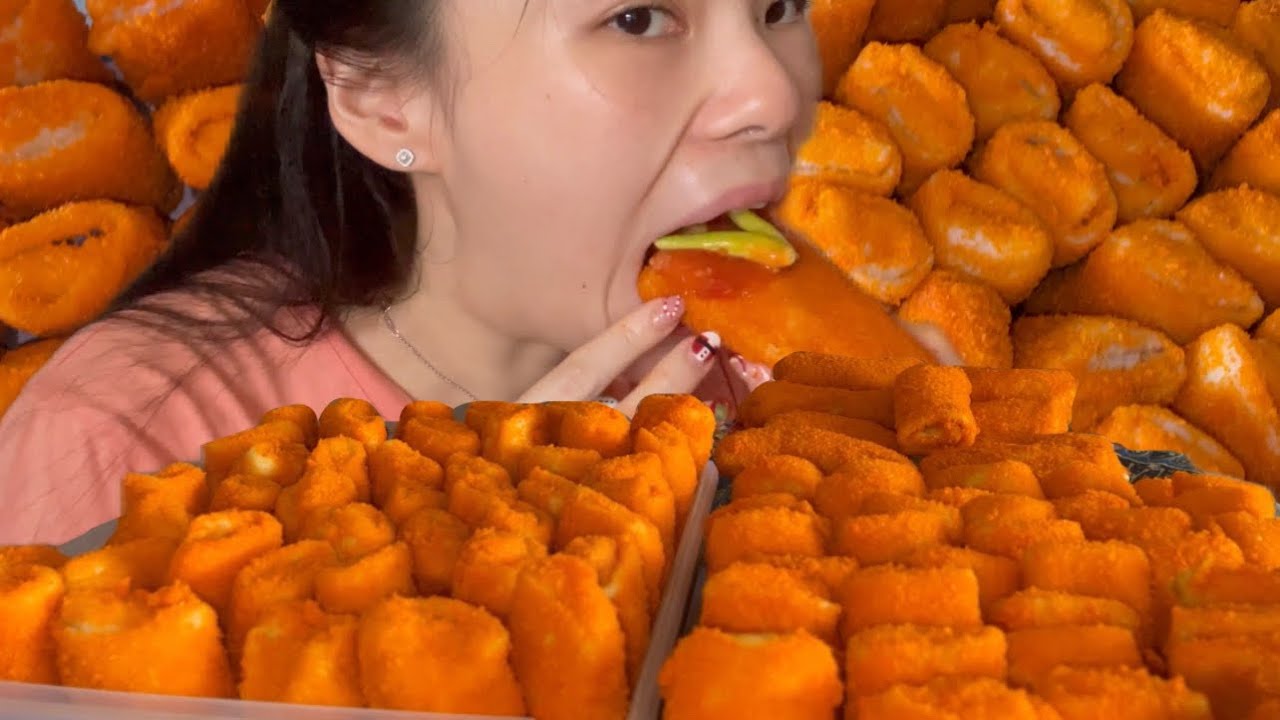 MUKBANG RISOL MAYO PAKAI CABE IJO!!!