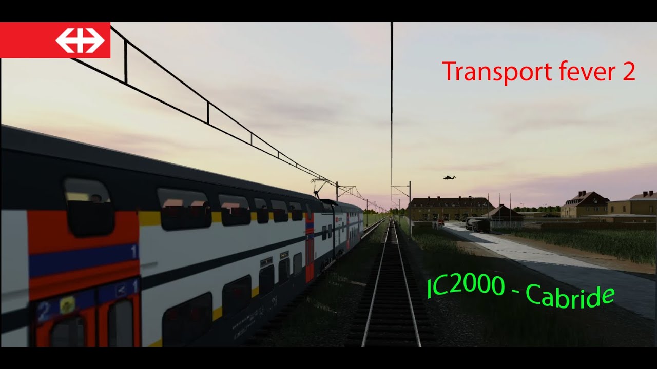 Cabride IC2000 on Chablais map