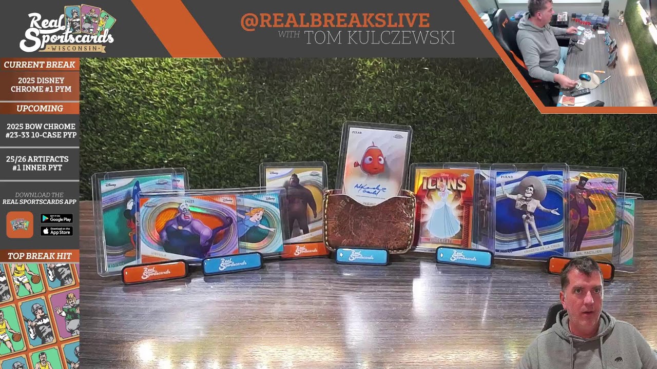 2025 Topps Chrome Disney #1 Three Box Pick Your Movie (9/24/25)