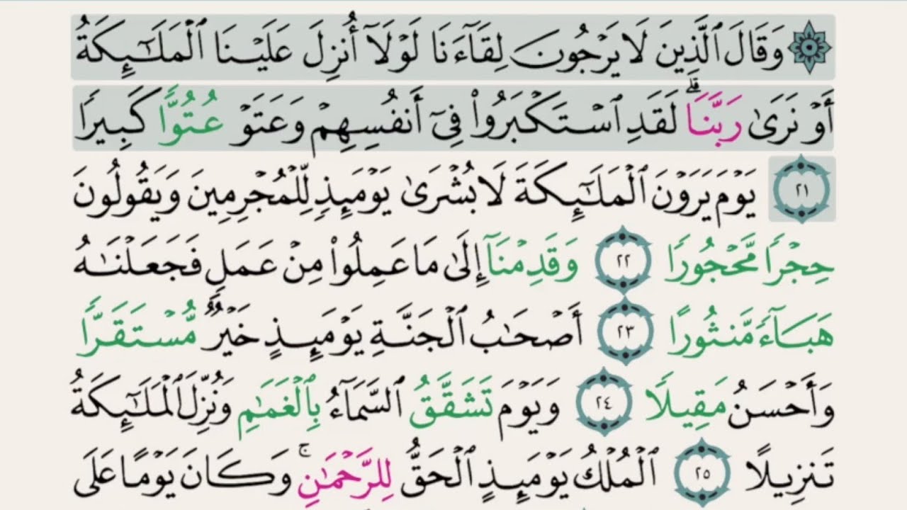 Saad Al Ghamidi – Juz 19