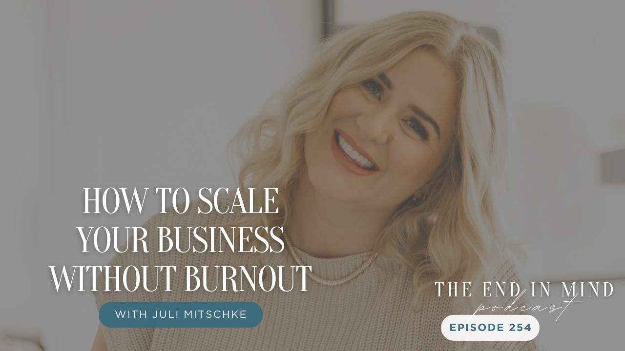 How to Scale Your Business Without Burnout | Shopify, Systems & Backend Strategy with Juli Mitschke