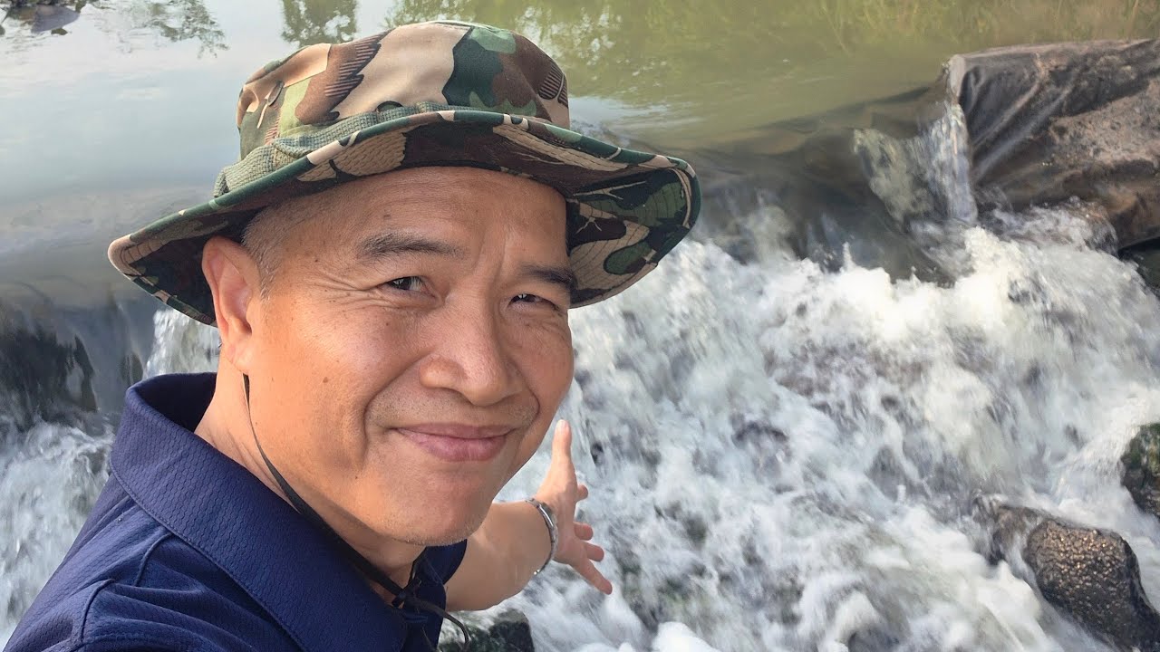 รีวิวฝายน้ำล้นที่คลองบางไผ่ น้ำเริ่มไหลแรงเมื่อฝนตกตอนเช้า