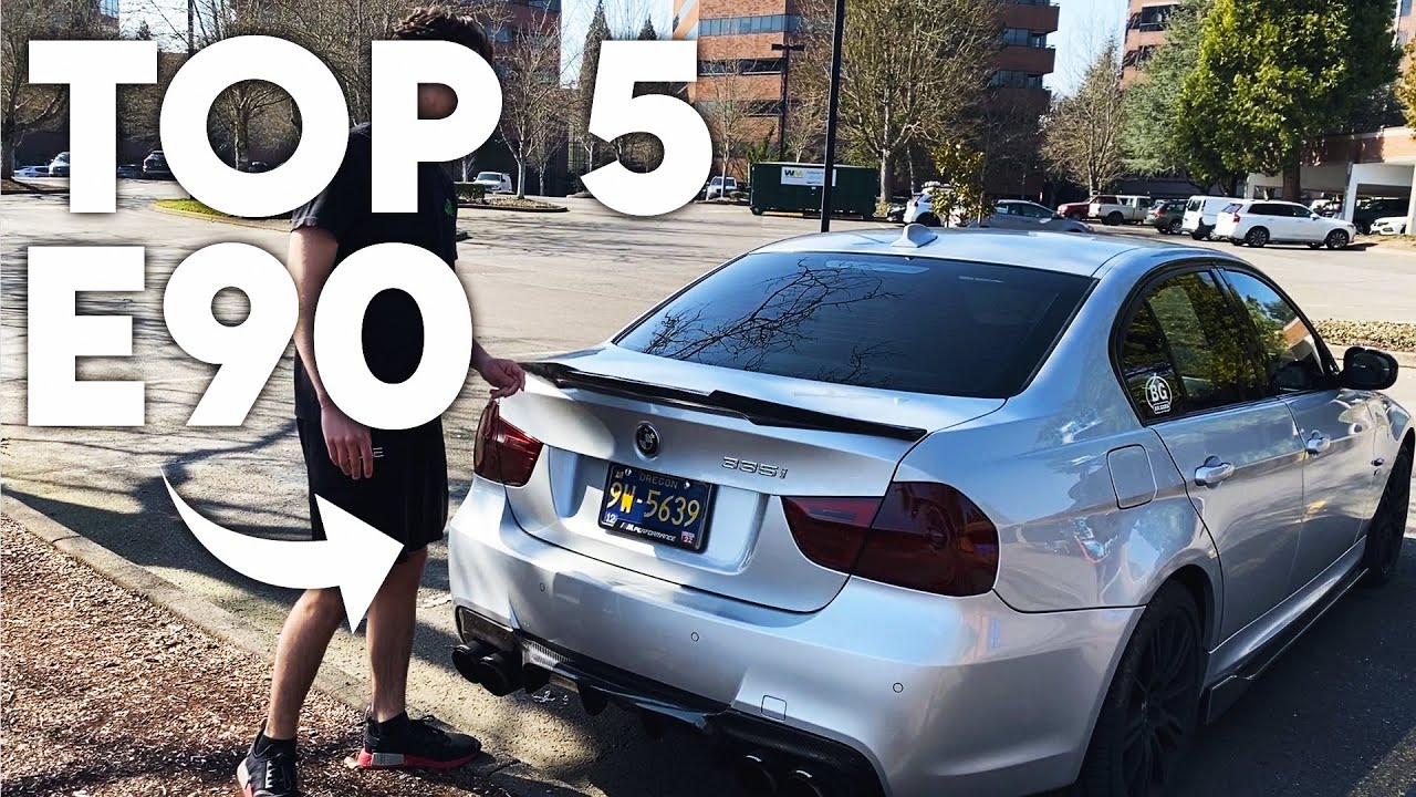 Top 5 BMW E90 COSMETIC MODS!
