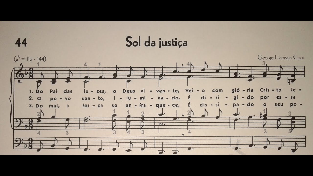 -Inni di Lode e Suppliche a Dio- Volume 2 (Hin&agrave;rio 5 CCB) __44. Sol da justi&ccedil;a__